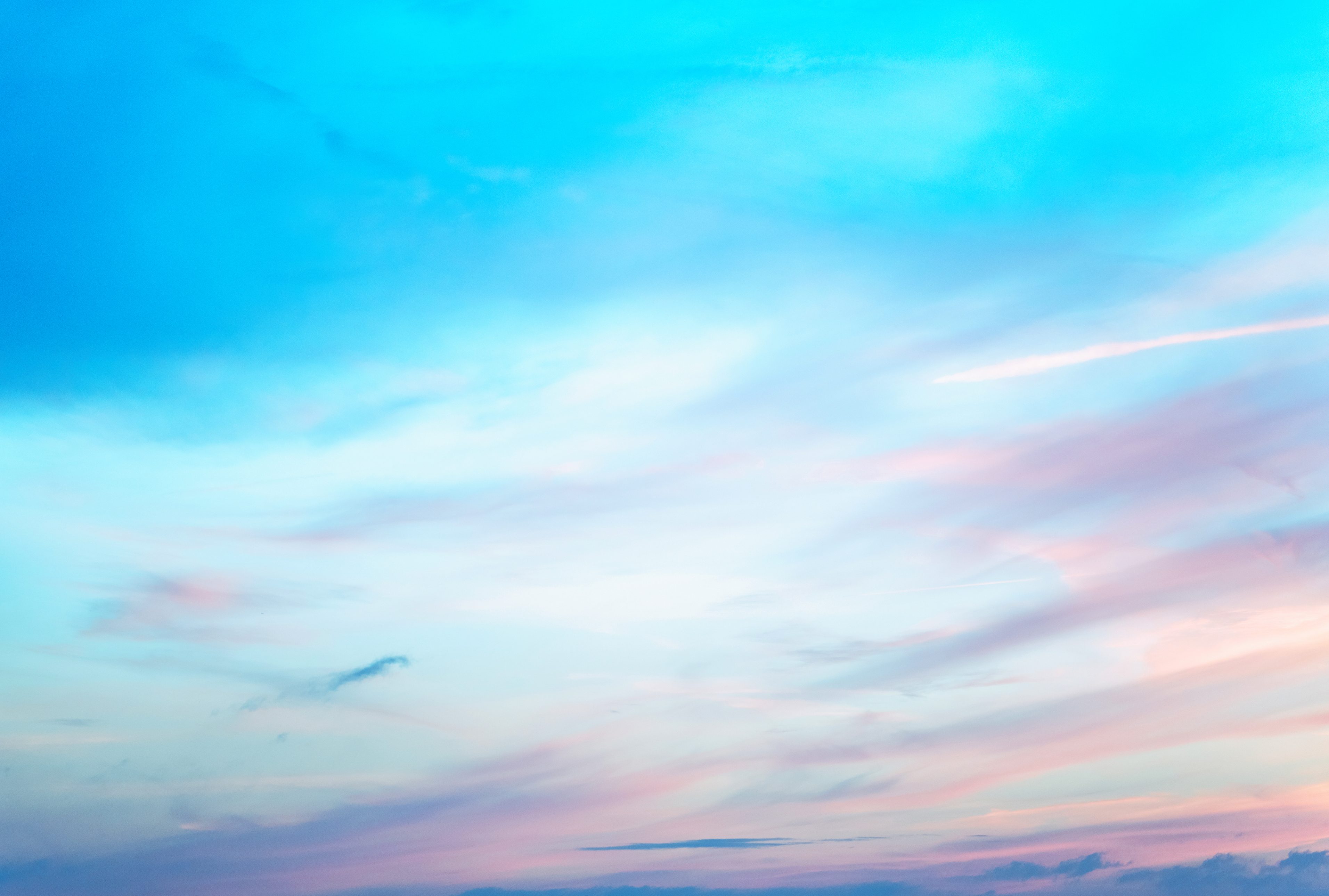 image of a blue sky