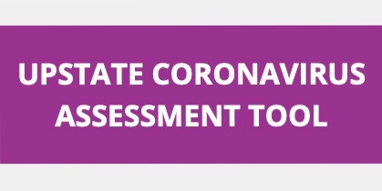 Upstate's online coronavirus assessment tool