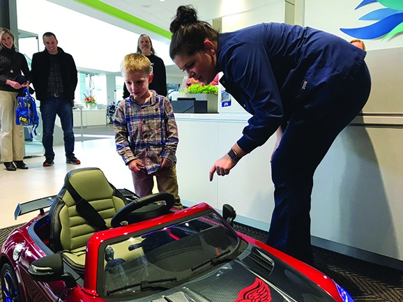 Griffin’s Guardians raised more than $1,500 to provide “Joyride Therapy” for youngsters in treatment at the Upstate Golisano Children’s Hospital.