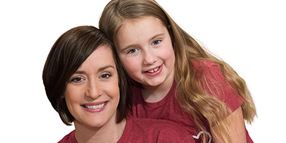 Upstate nurse Lindsay Shaw, shown with her daughter, Stella, experienced an intense headache that signaled a stroke.