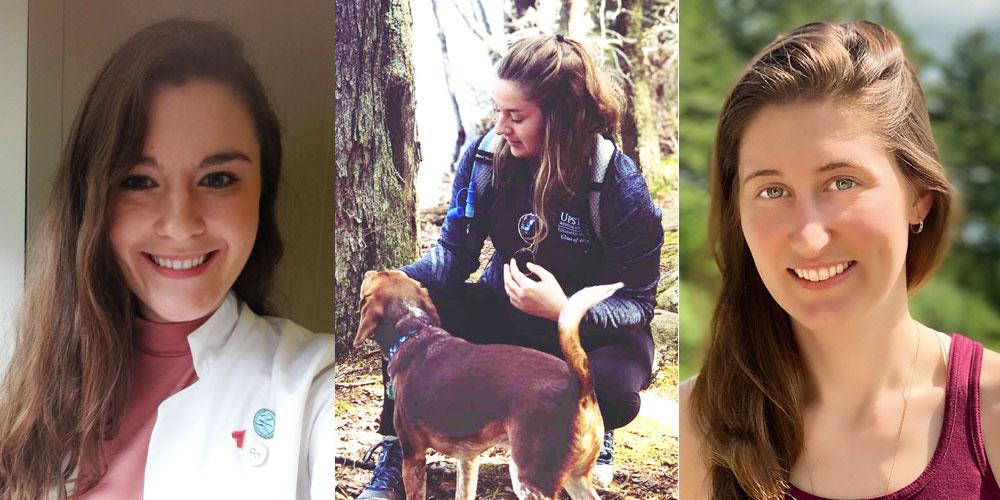 From left: medical students Danielle Clifford, Claire Englert and Jacqueline Maier. (provided photos)