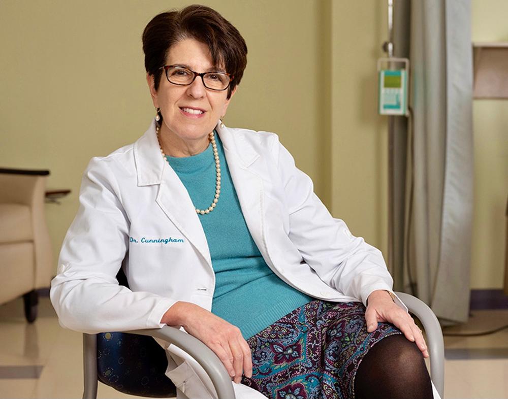 Upstate gynecological oncologist Mary Cunningham, MD (photo by Susan Kahn)