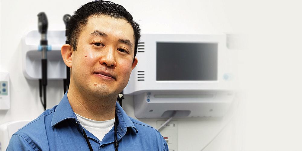 Timothy Chiang is a pharmacist at the Upstate Cancer Center. (photo by Robert Mescavage)