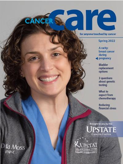 Cancer Care magazine spring 2022 cover
