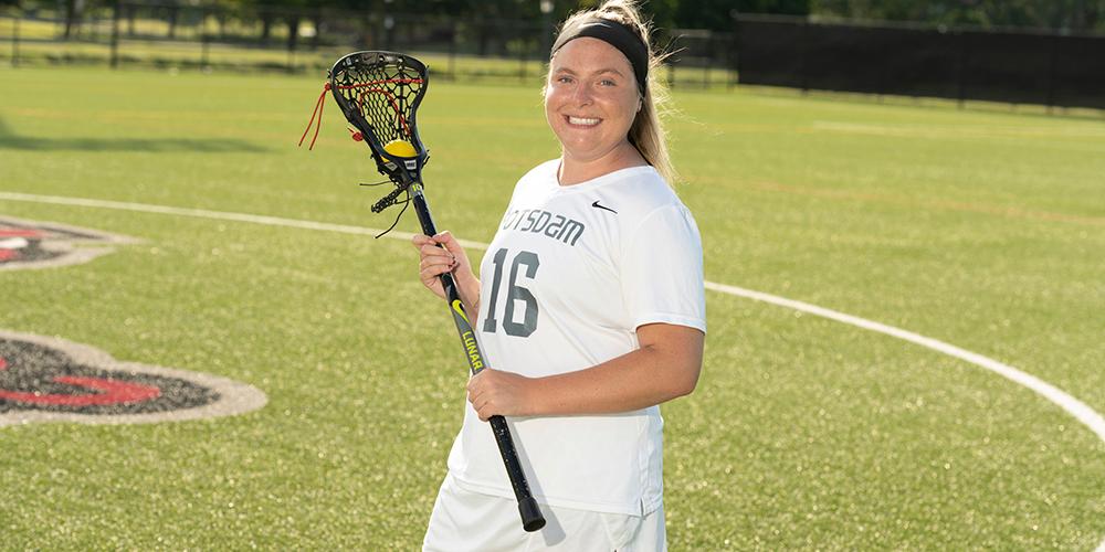 Julia Blair underwent an endoscopic lumbar diskectomy at Upstate, relieving the pain of a herniated disk and allowing her to return to play for the SUNY Potsdam women’s varsity lacrosse team.
